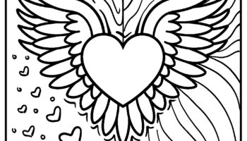 Hearts Coloring Pages Free Coloring Pages