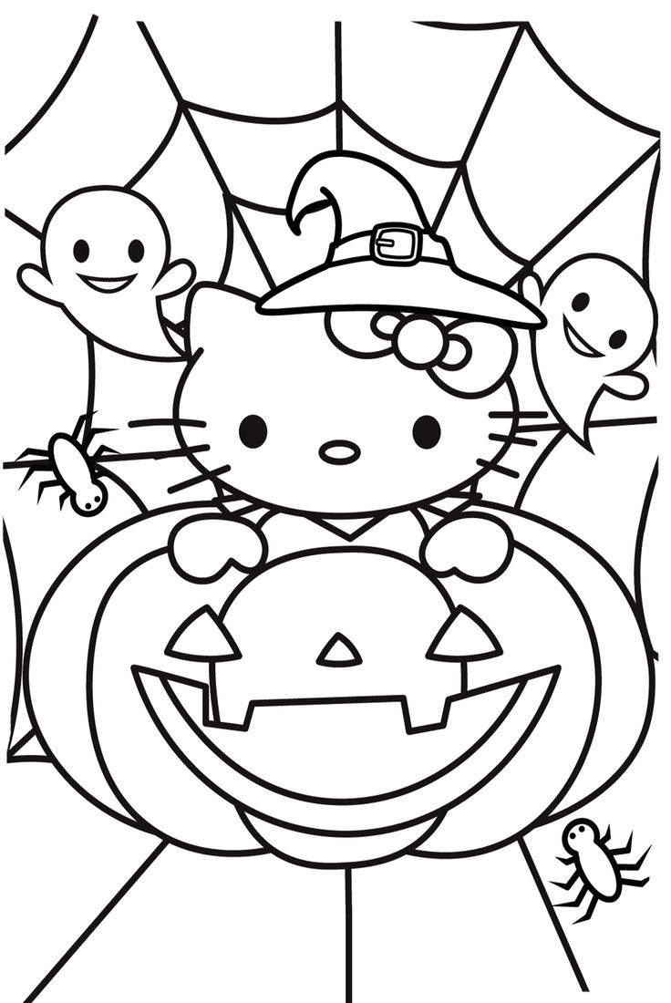 hello kitty halloween coloring pages hello kitty halloween coloring pages