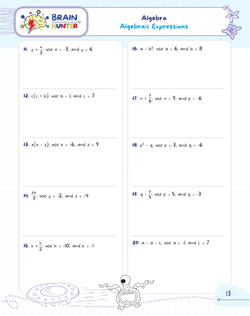 High School Algebra Practice Workbook ArgoPrep