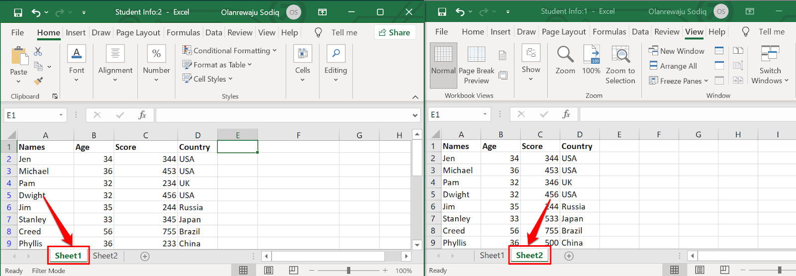 How To Compare Two Excel Files And Highlight Differences