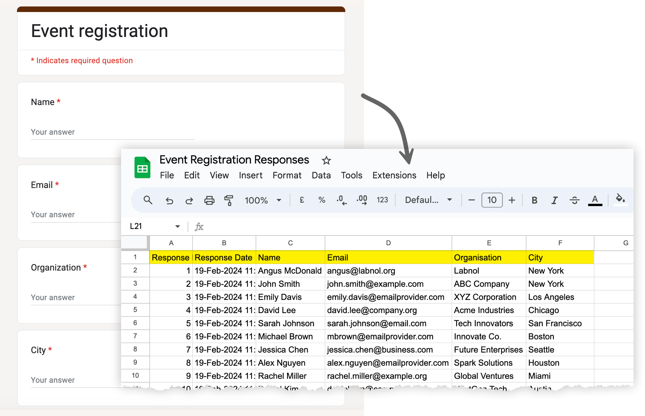 How To Copy Google Form Responses To Another Google Sheet Digital Inspiration