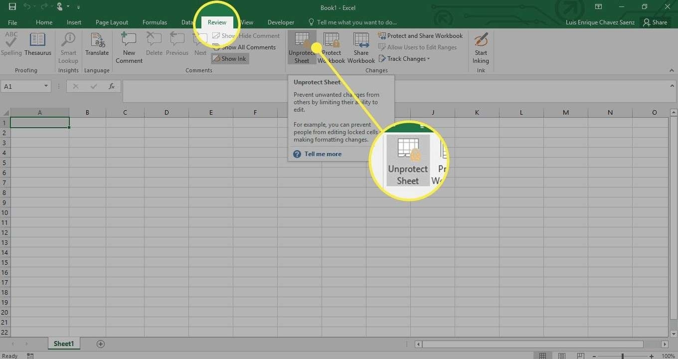 How To Unprotect Excel Worksheet With without Password 