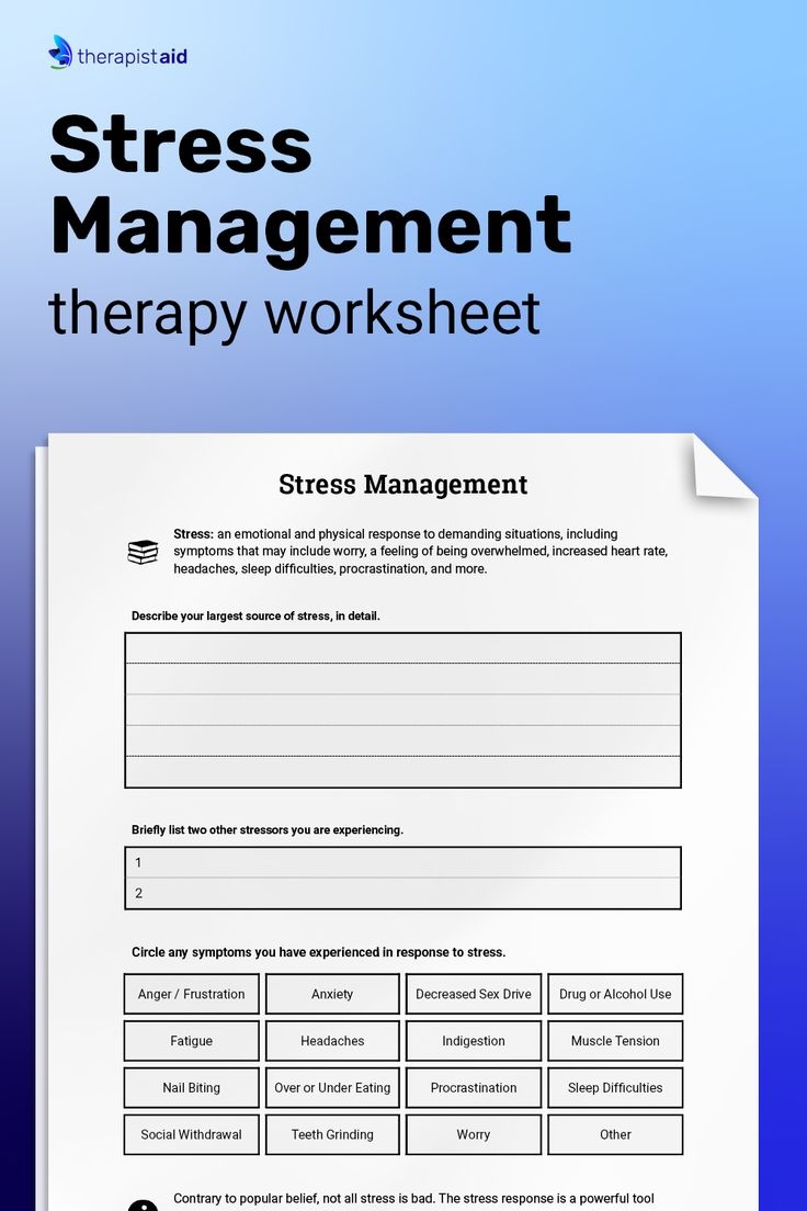 therapy aid worksheets