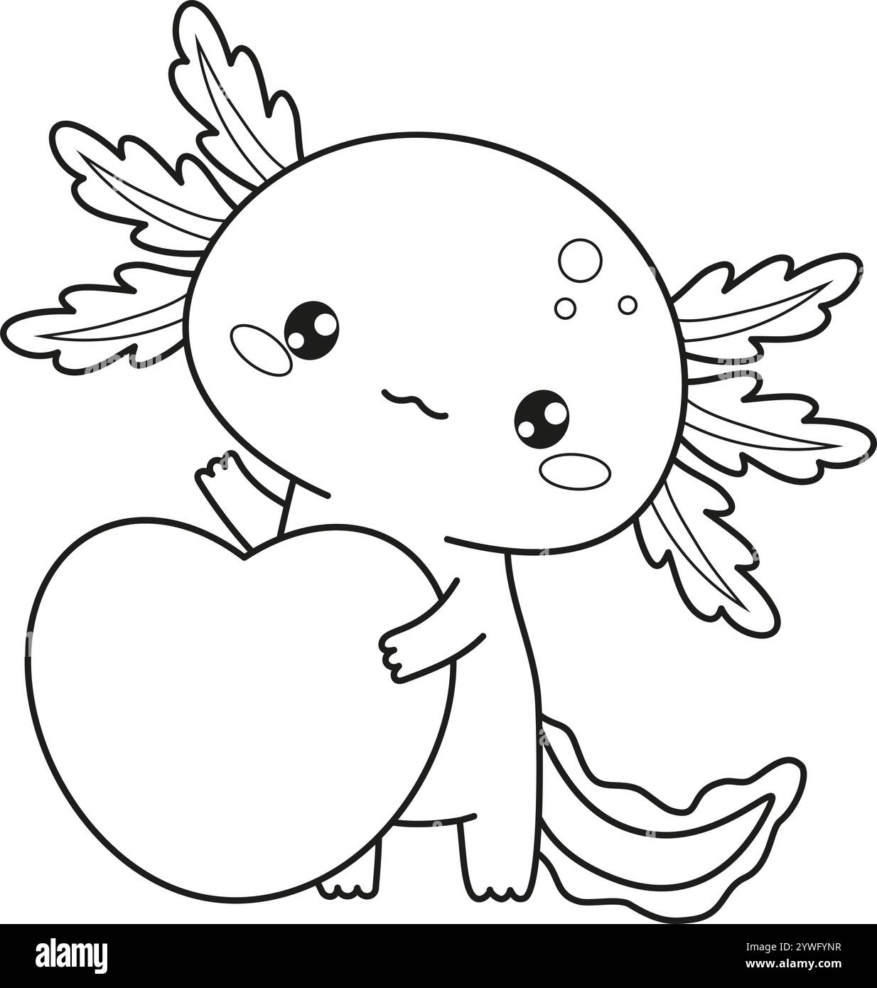 Kawaii Axolotl Coloring Page Cut Out Stock Images Pictures Alamy Kawaii Axolotl Coloring Page Cut Out Stock Images Pictures Alamy