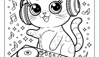 Kawaii Coloring Pages 35 Free Printable PDF 