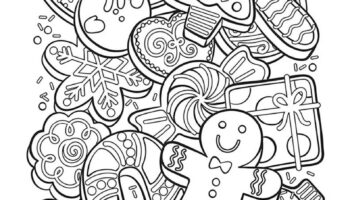 Kids Holiday Coloring Pages Paso Robles Press
