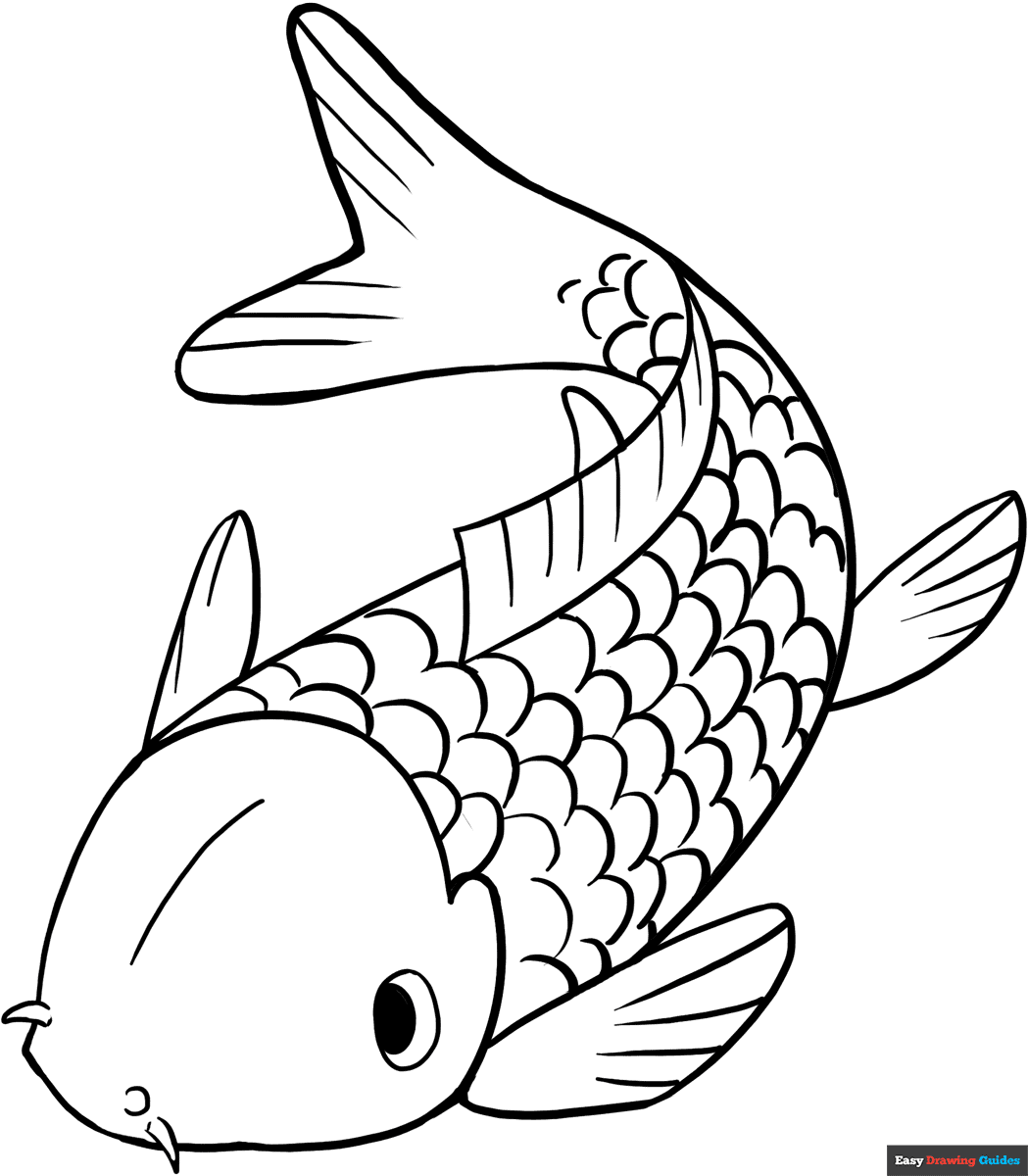 fish coloring page fish coloring page