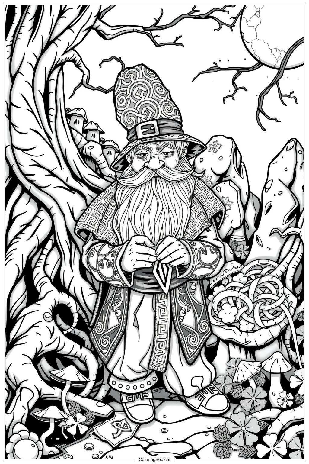 leprechaun coloring page leprechaun coloring page