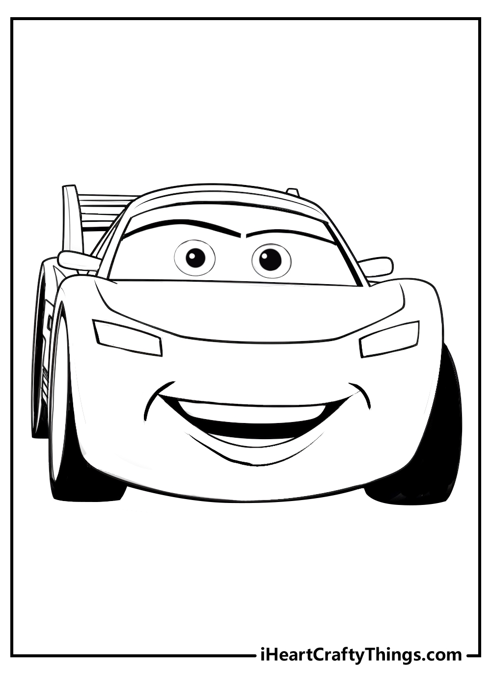 mcqueen coloring pages