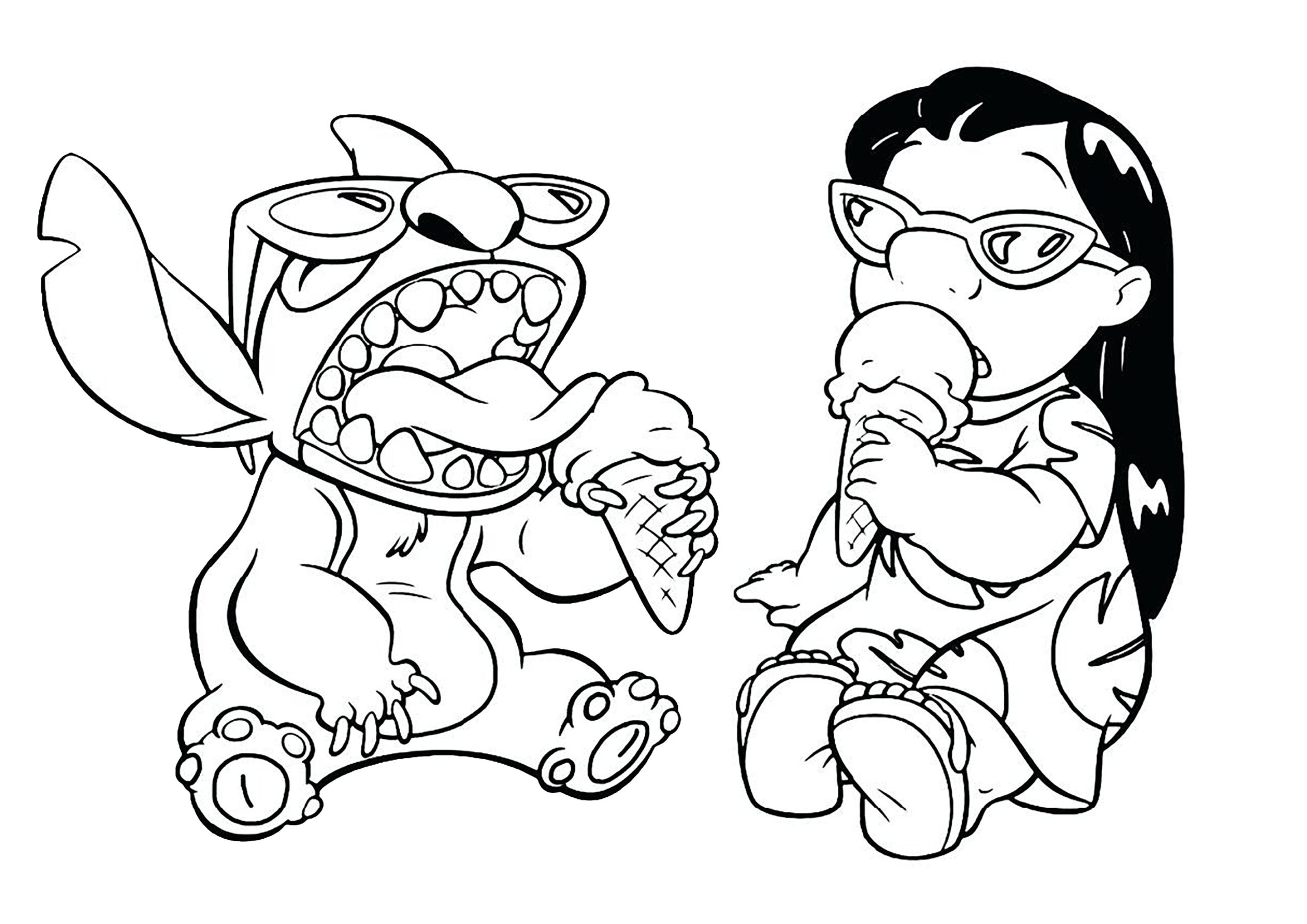 lilo stitch coloring pages lilo stitch coloring pages