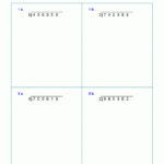 Long Division Worksheets For Grades 4 6