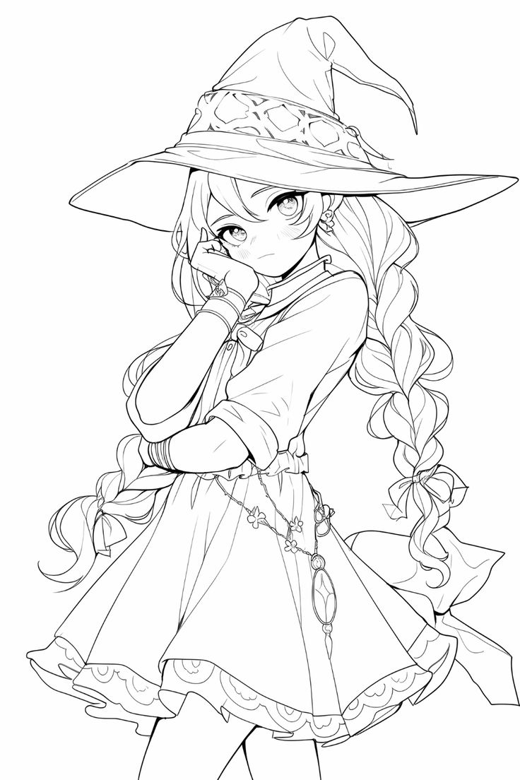 anime coloring pages