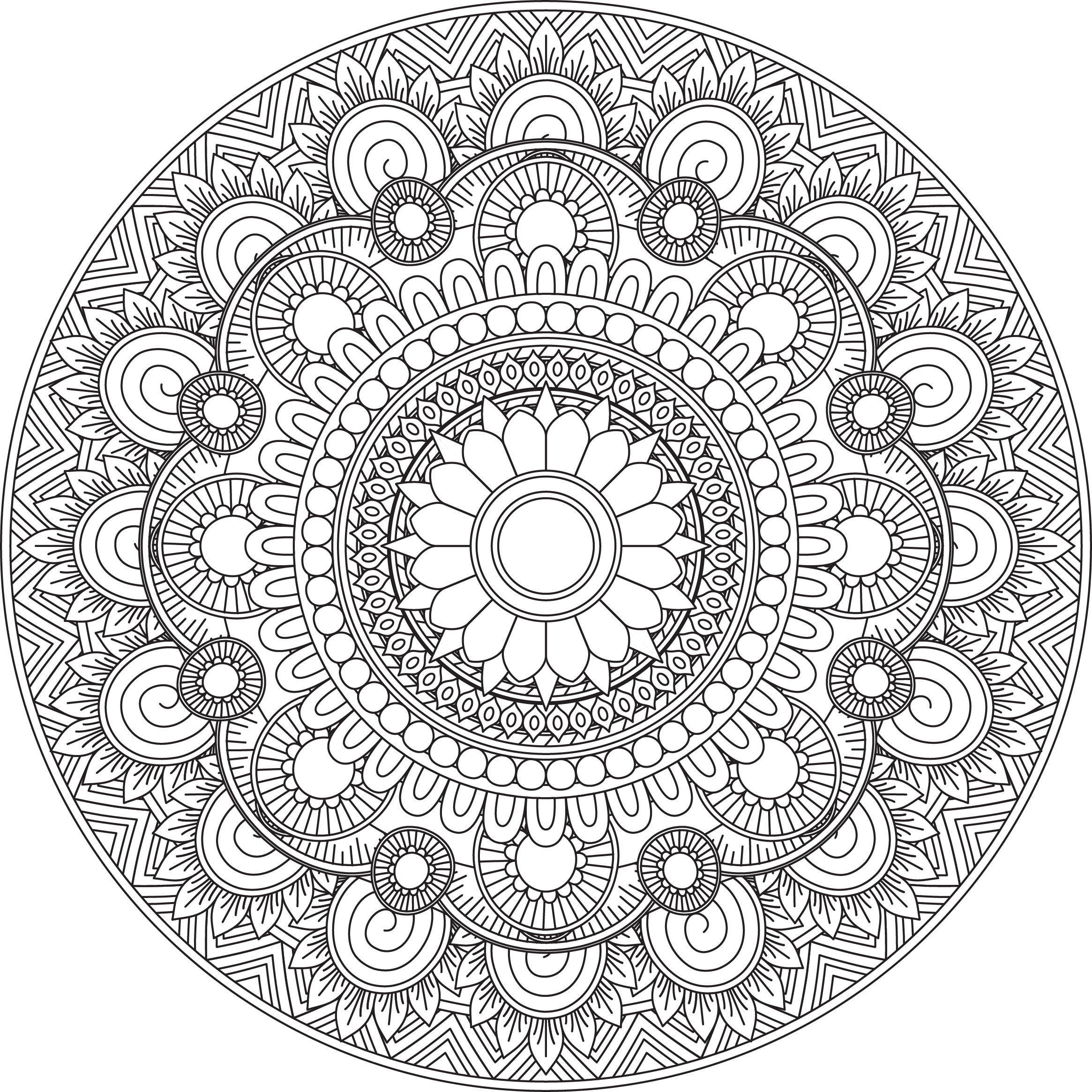 Mandala Coloring Pages Adult Coloring Sheet Printable Coloring Page Grown Up Coloring Printable Art Color Anti stress Coloring Etsy Denmark