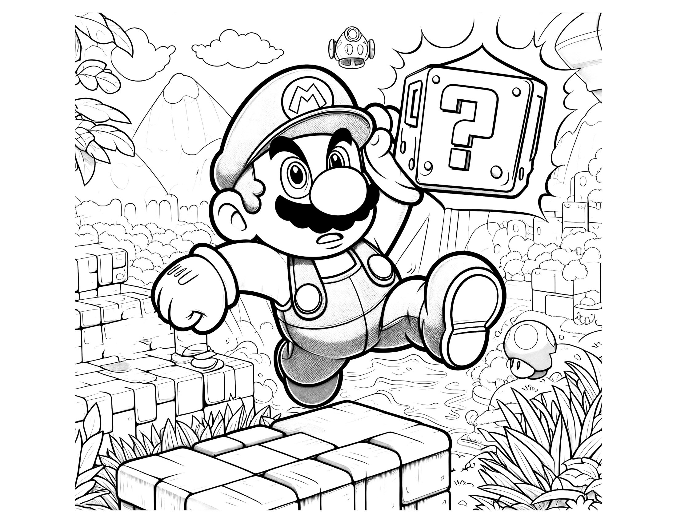 super coloring pages