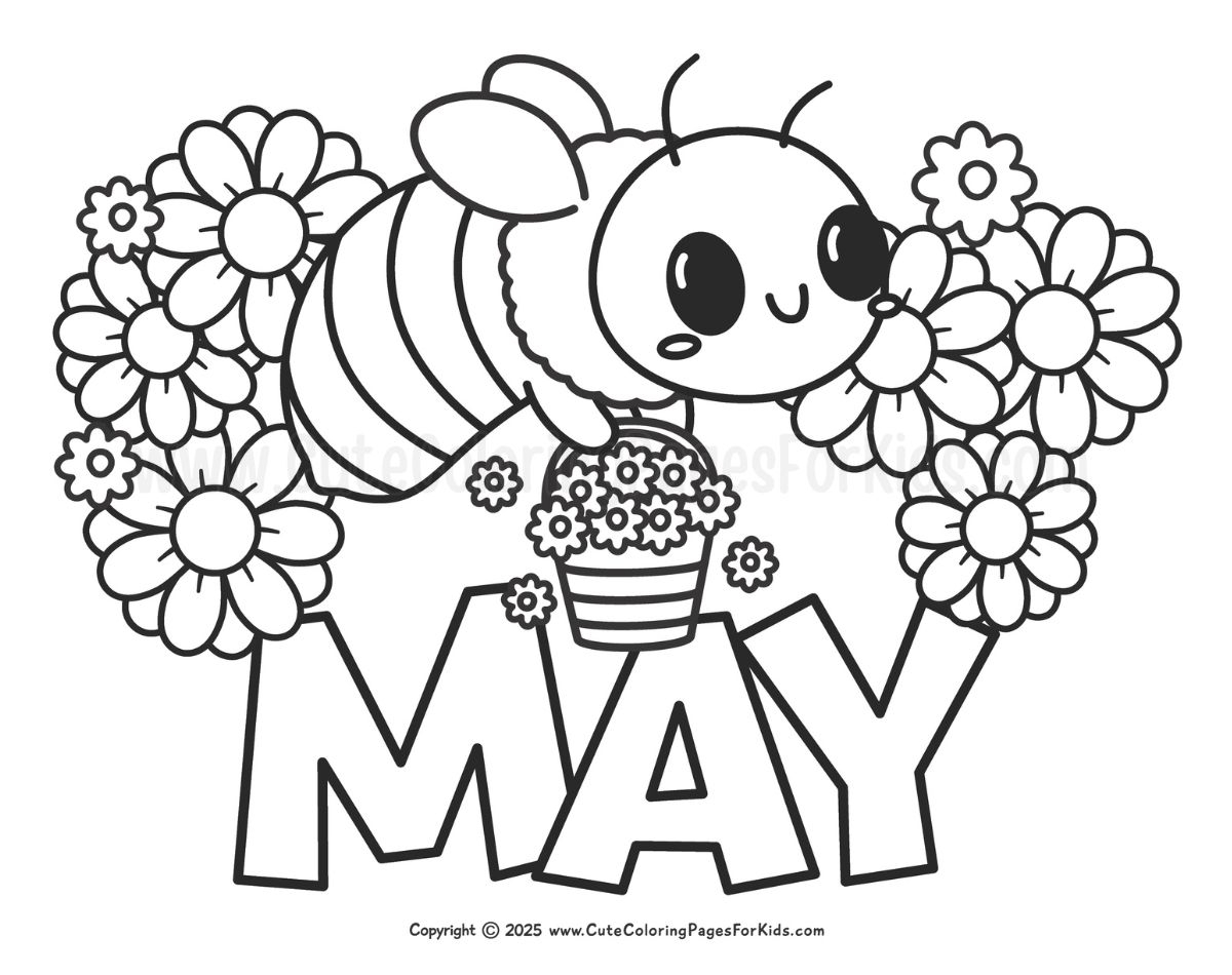 May Coloring Pages Cute Coloring Pages For Kids May Coloring Pages Cute Coloring Pages For Kids