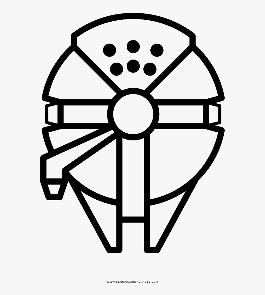 Millennium Falcon Coloring Page Millennium Falcon Basic Drawing HD Png Download Kindpng Millennium Falcon Coloring Page Millennium Falcon Basic Drawing HD Png Download Kindpng