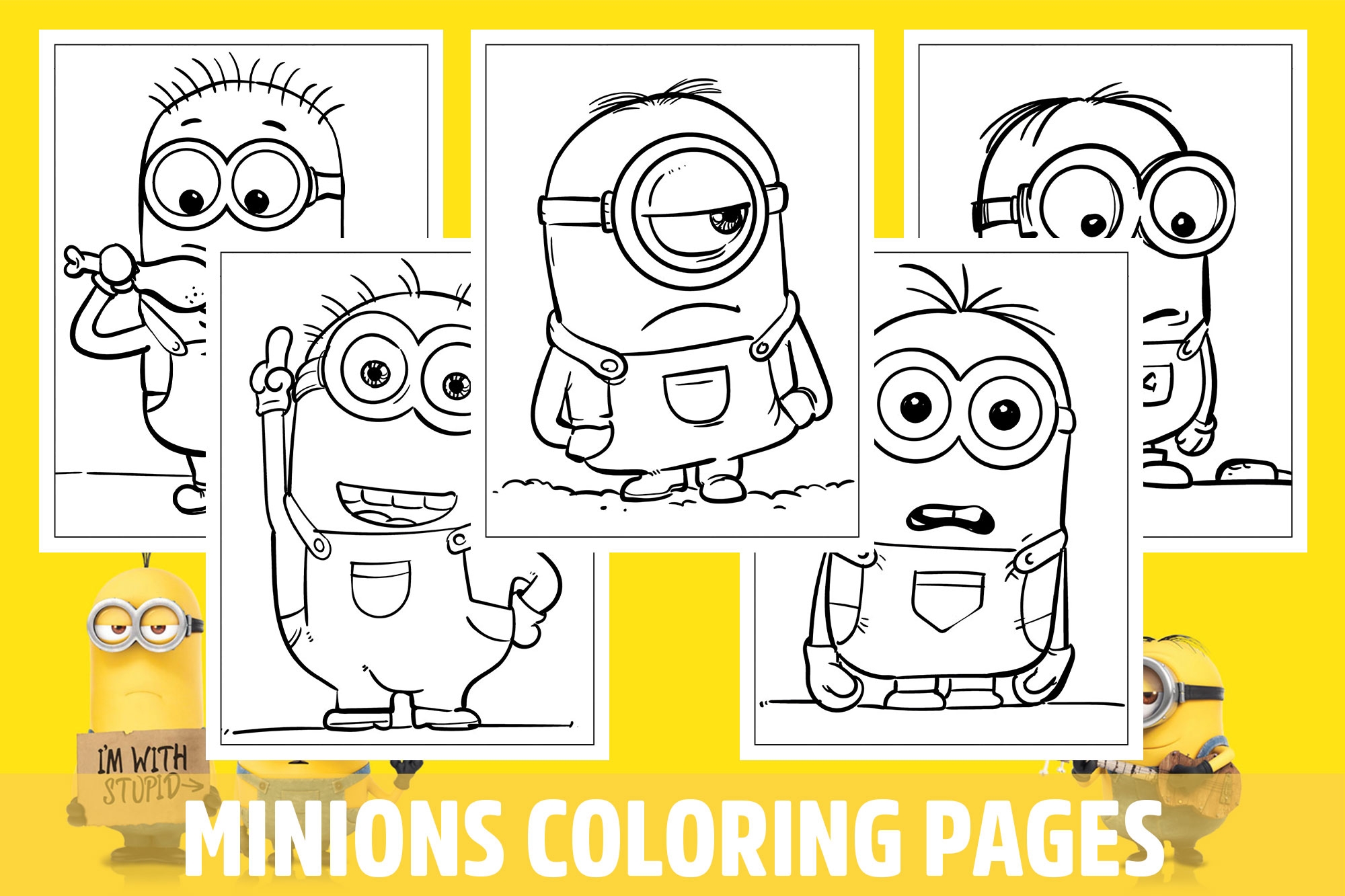 minions coloring page minions coloring page