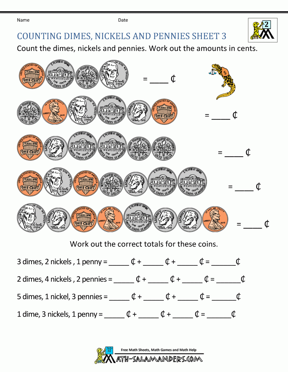 2nd grade worksheets
