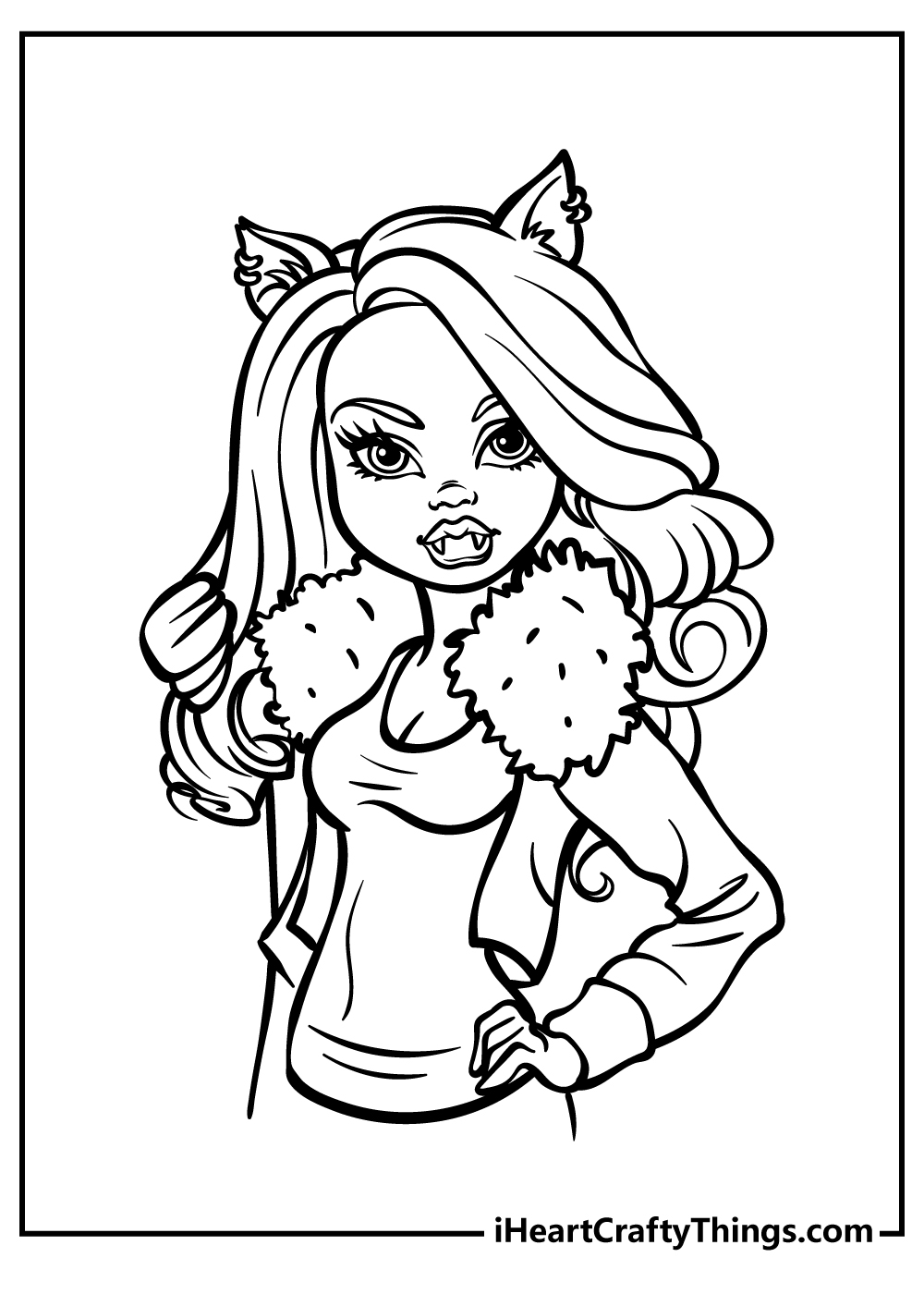 Monster High Coloring Pages 100 Free Printables Monster High Coloring Pages 100 Free Printables