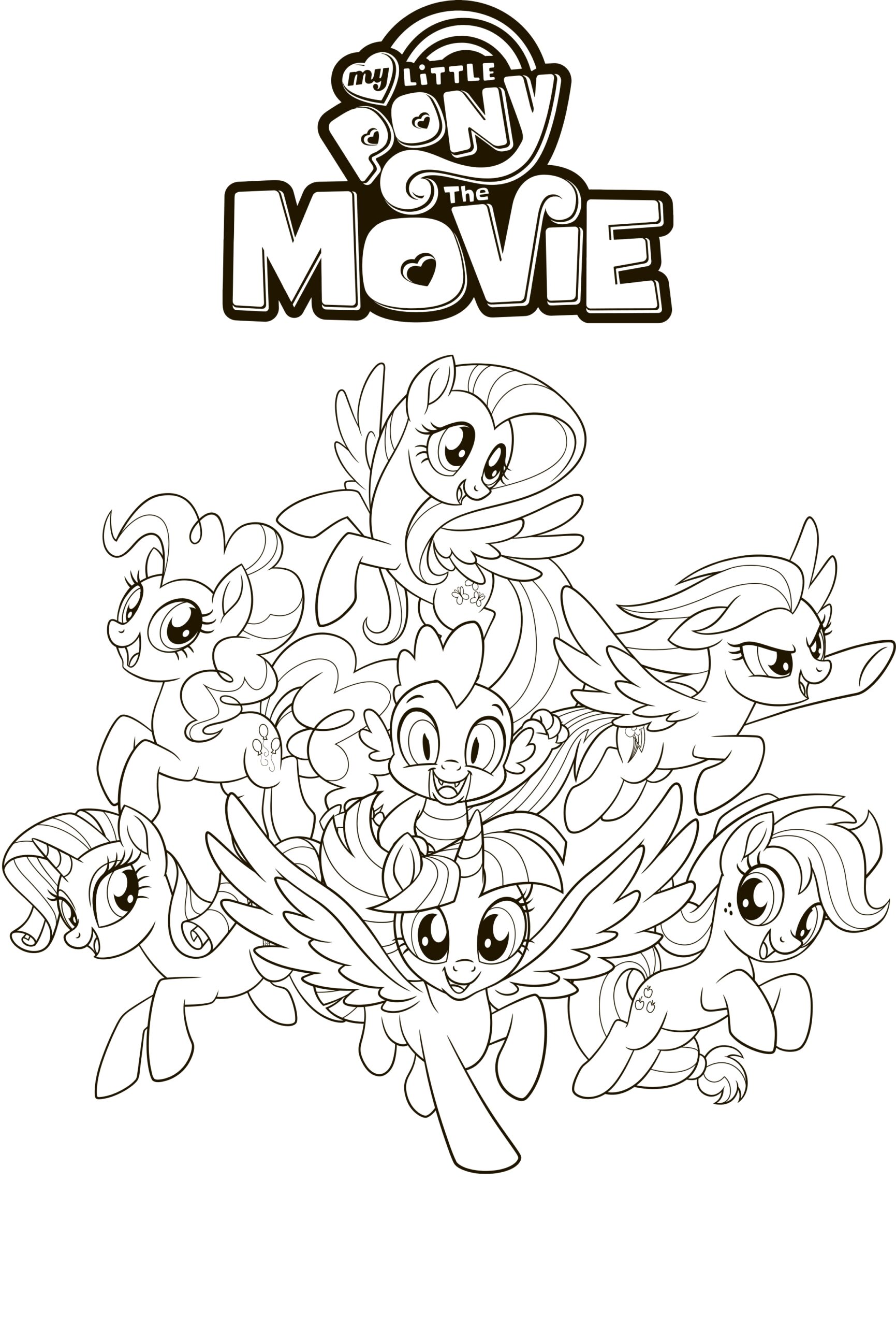my little pony coloring pages