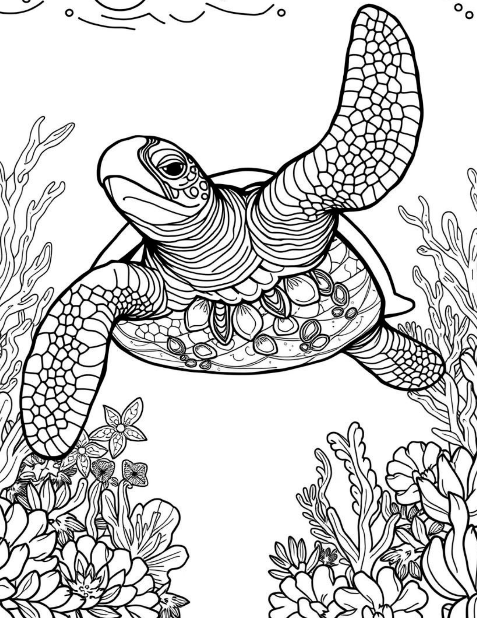 Ocean Themed Adult Mindfulness Coloring Pages RegulateCo Ocean Themed Adult Mindfulness Coloring Pages RegulateCo