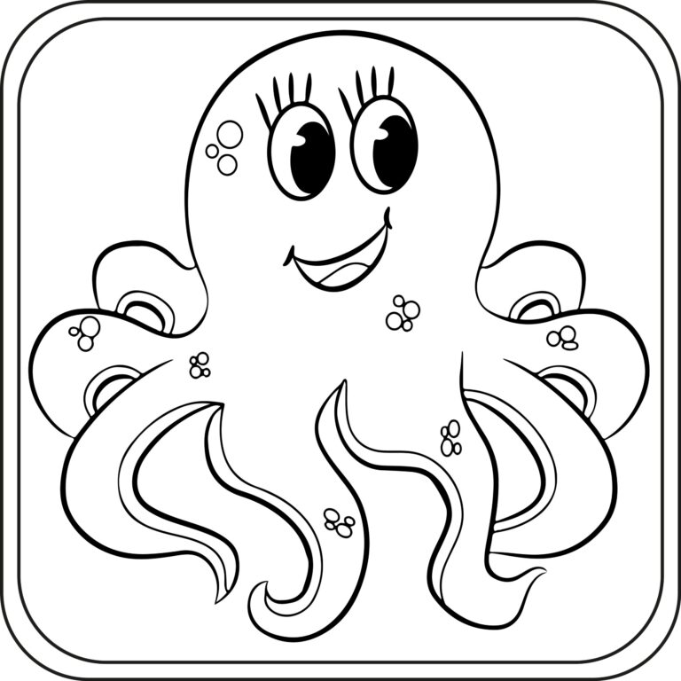 Octopus Coloring Pages Preschool Kindergarten First Grade Made By Teachers