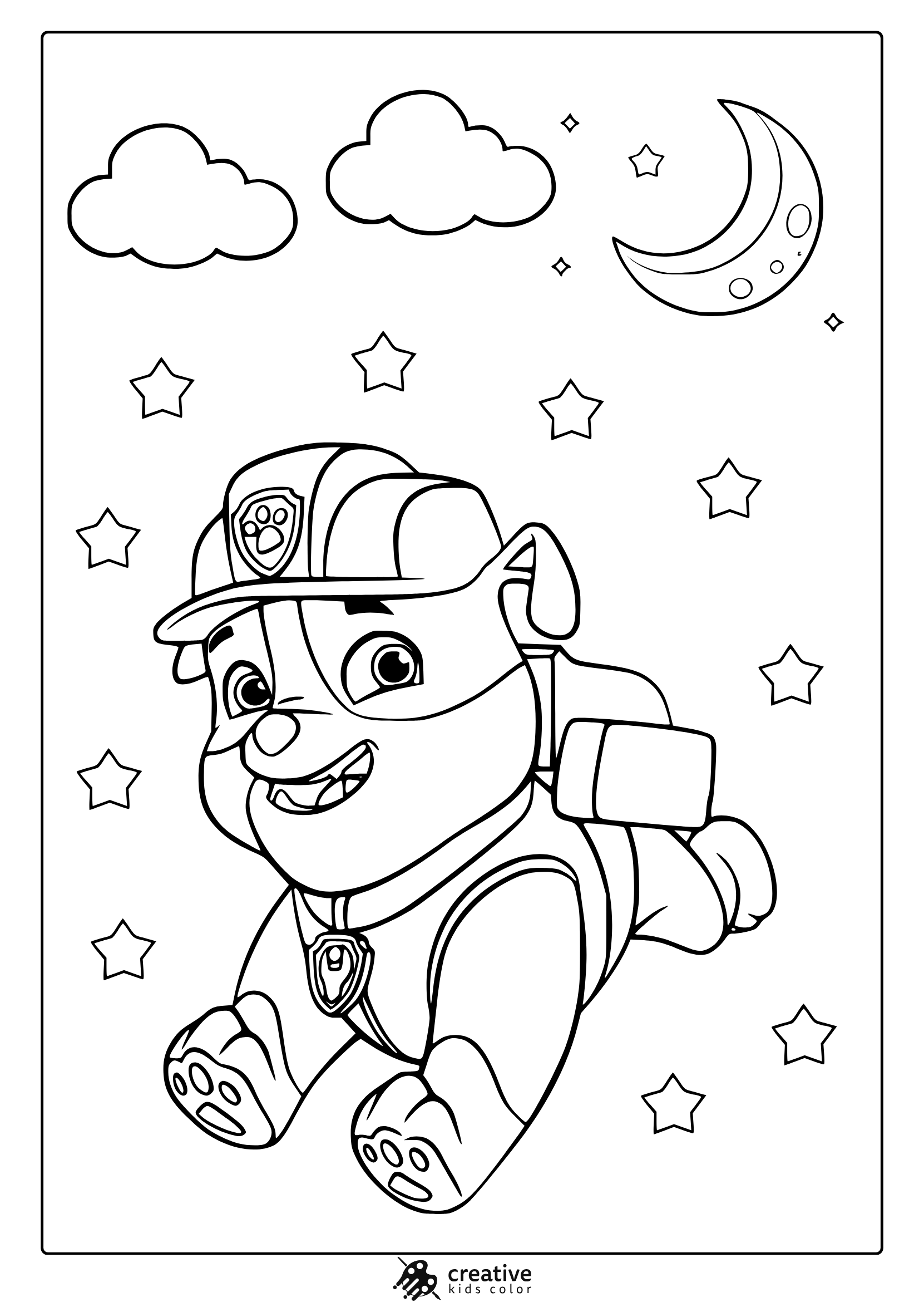 Paw Patrol Coloring Pages 35 Free Printable PDF Paw Patrol Coloring Pages 35 Free Printable PDF
