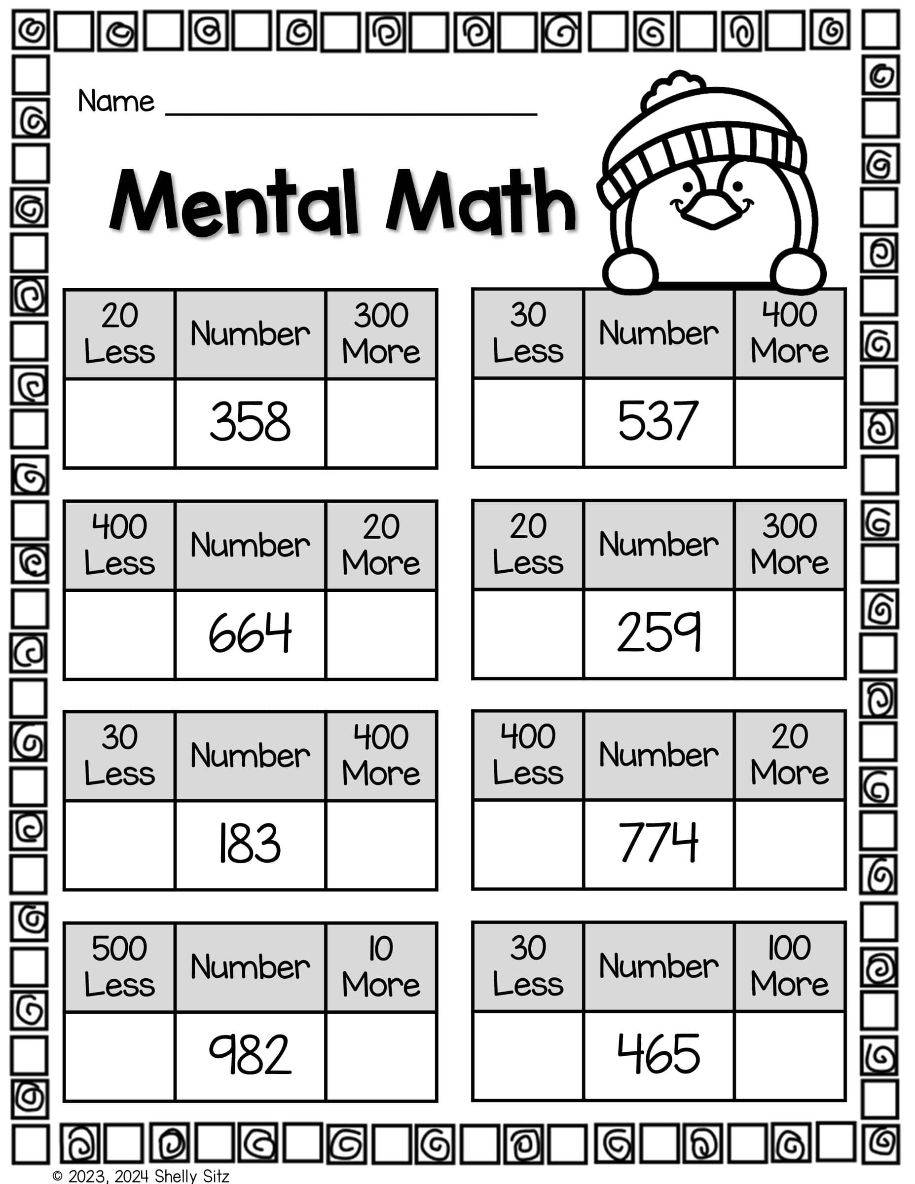 grade 2 math worksheets