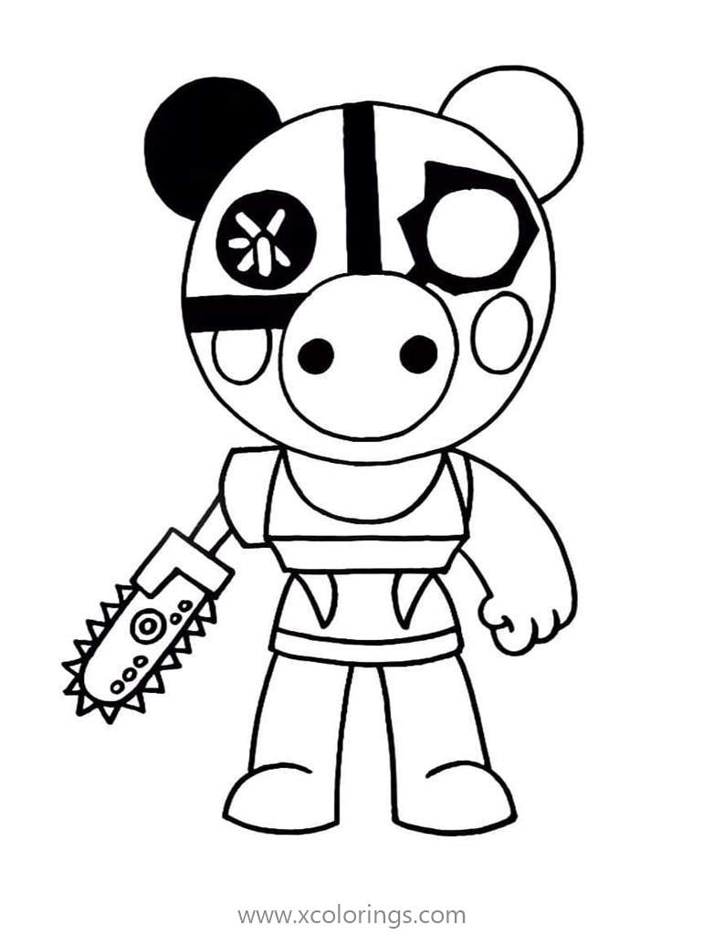 Piggy Coloring Pages Online And Printables 