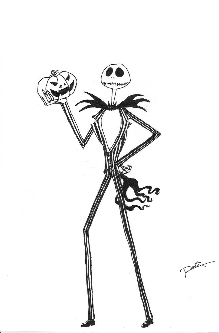 jack skellington coloring page jack skellington coloring page