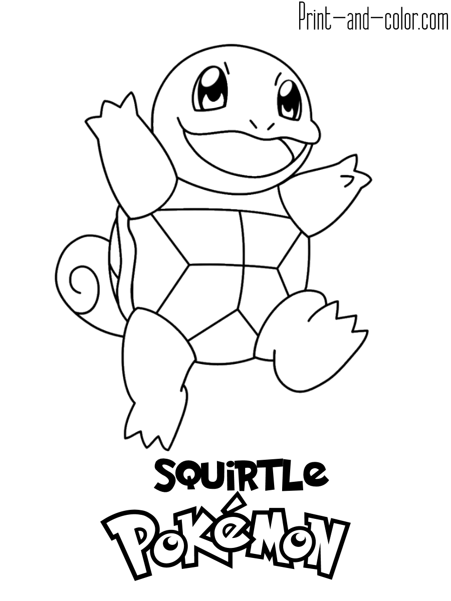 printable pokemon coloring pages