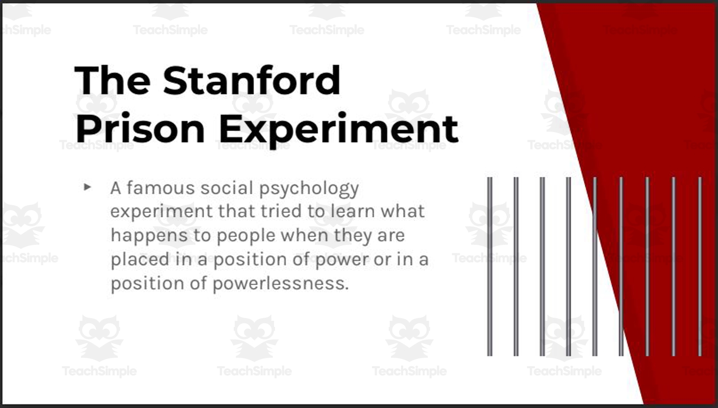 Power Obedience And Conformity Lesson Slides And Worksheet By Teach Simple
