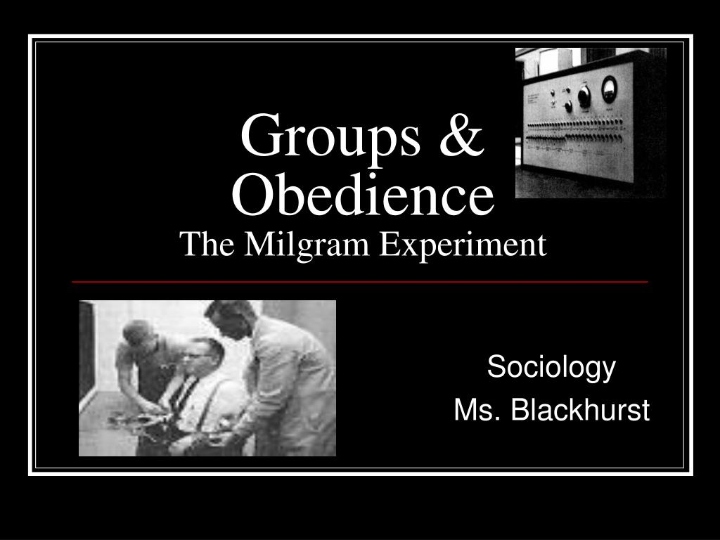 sociology obedience worksheet