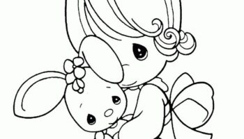 Precious Moments Baby Jesus Coloring Pages