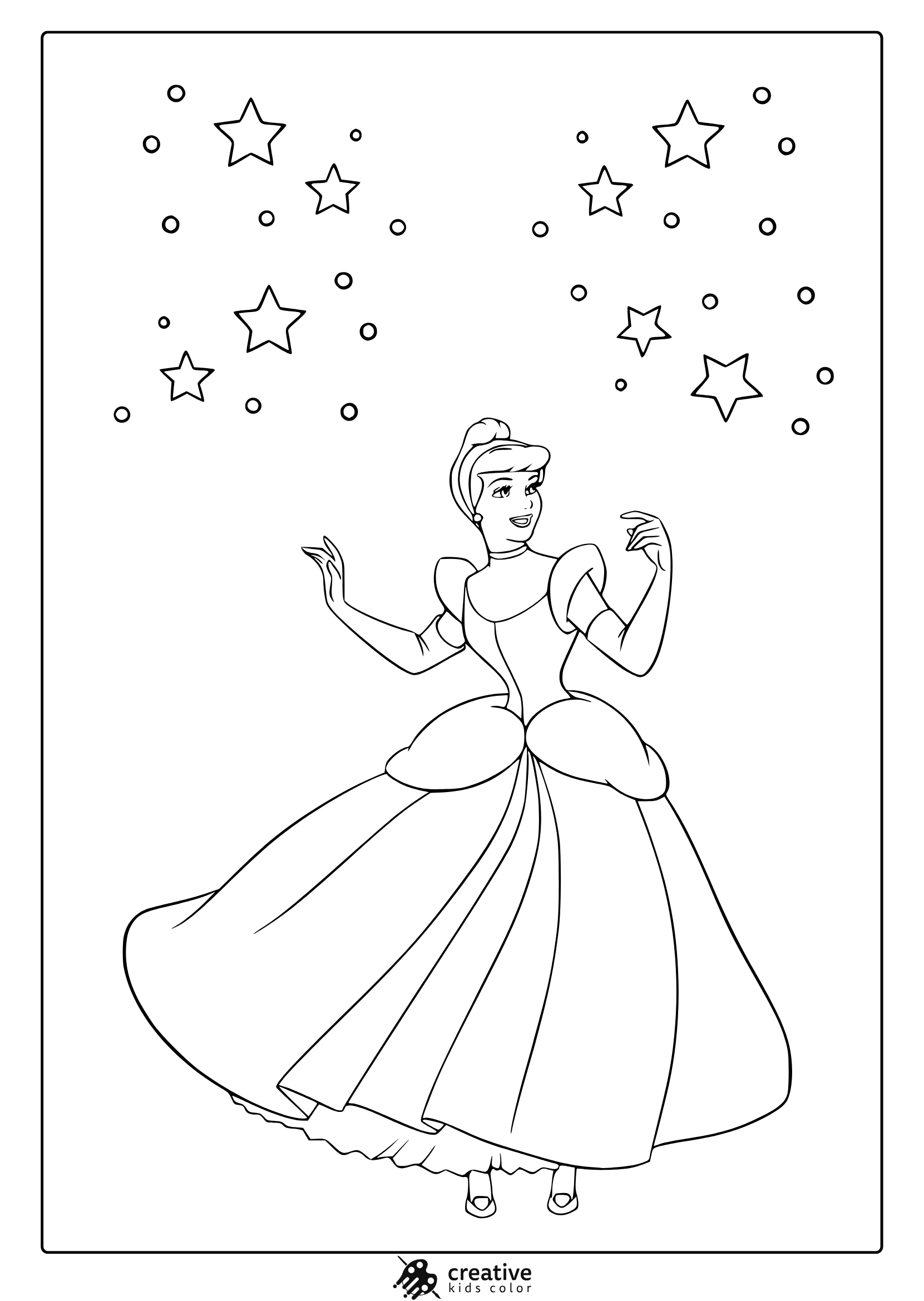 cinderella coloring pages cinderella coloring pages