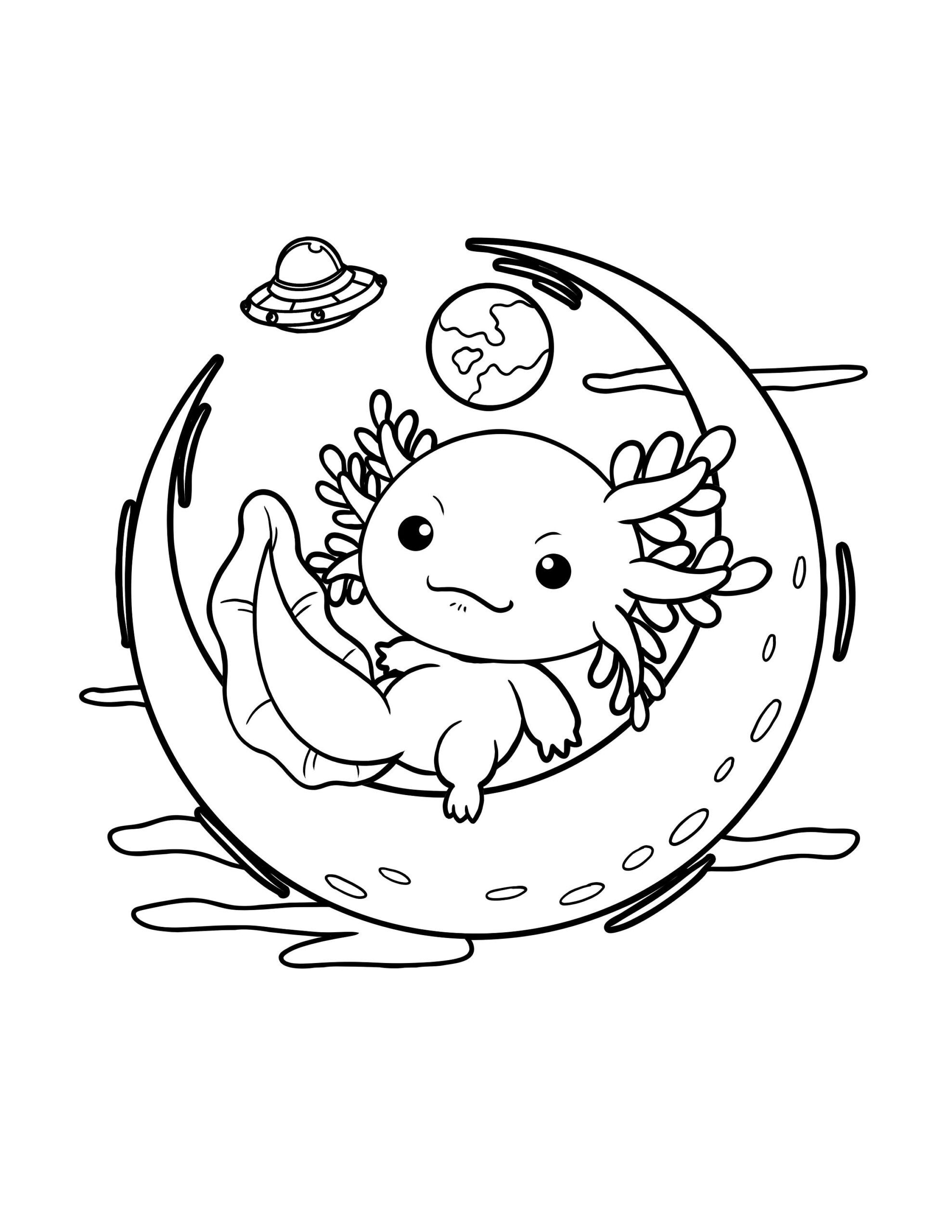 axolotl coloring pages axolotl coloring pages