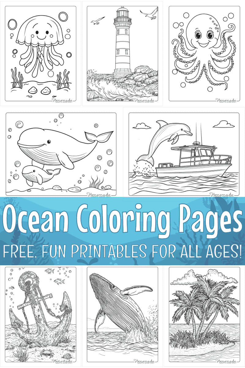 Printable Ocean Coloring Pages free PDFs Printable Ocean Coloring Pages free PDFs