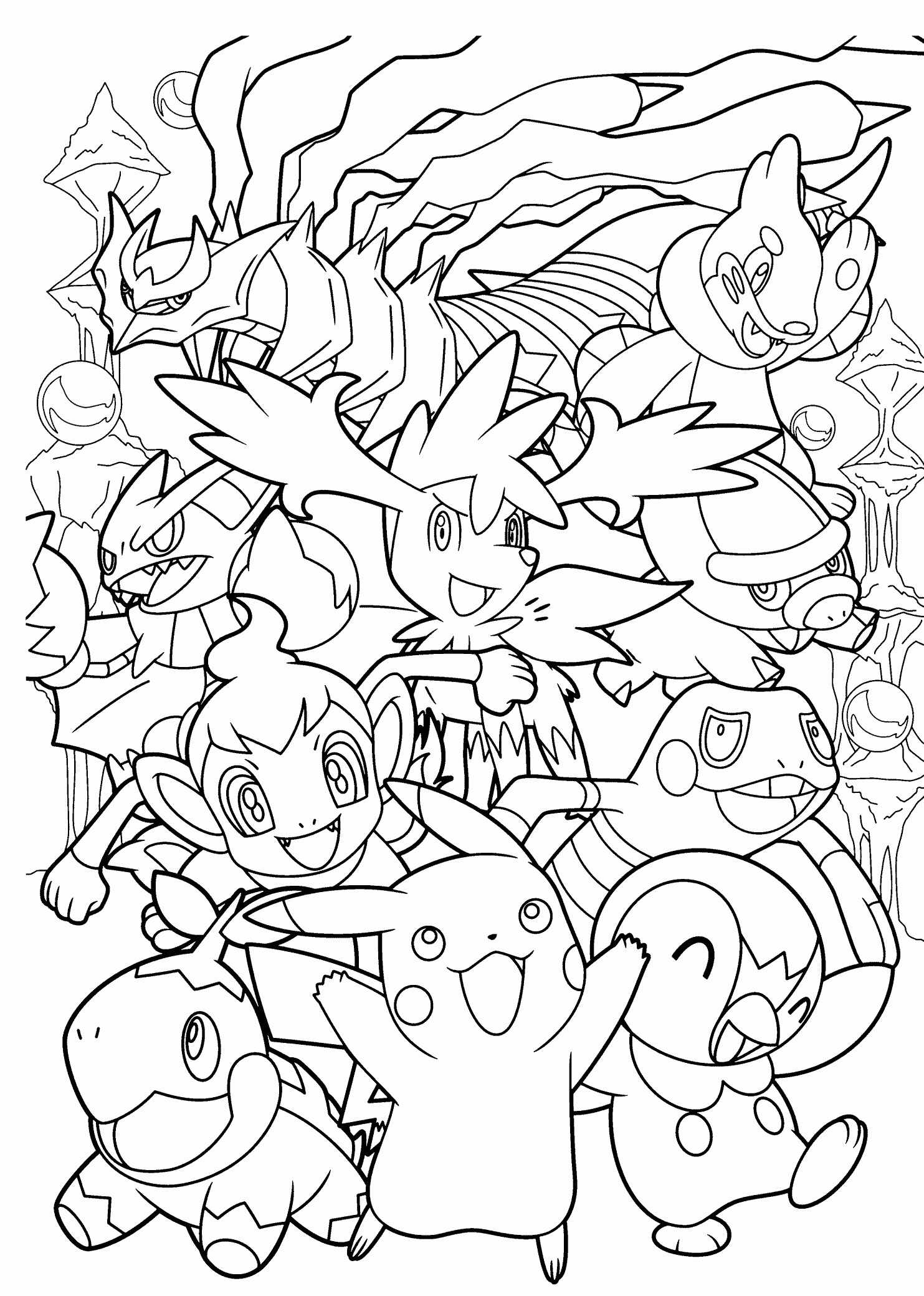 pokemon printable coloring pages