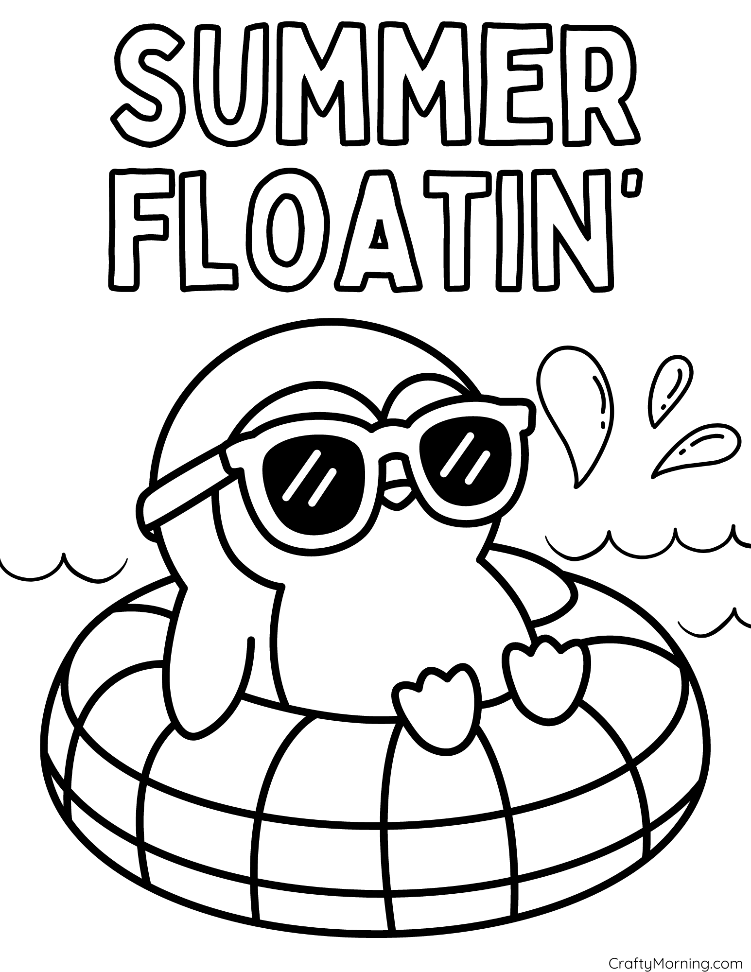 coloring pages summer