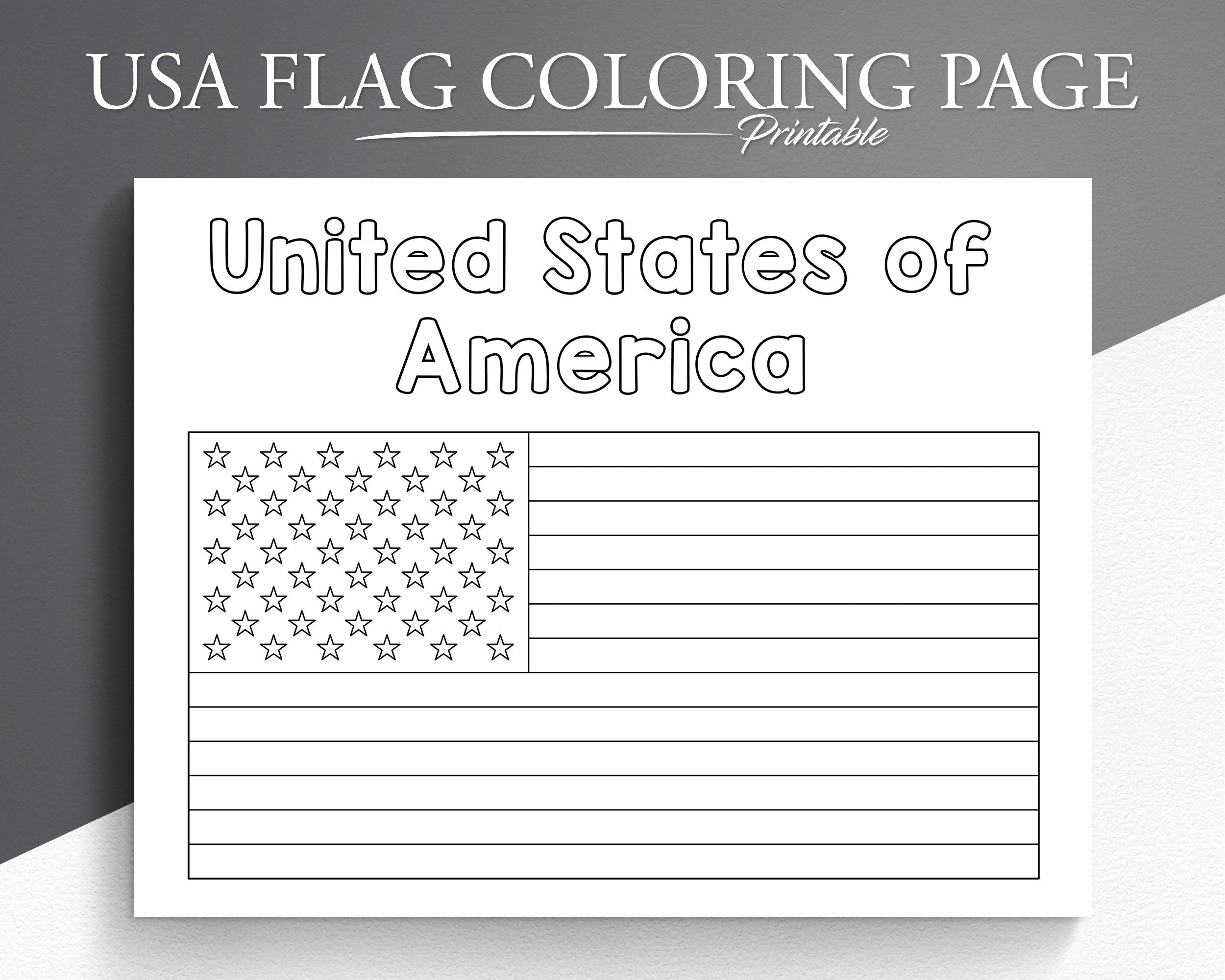 Printable USA Flag Coloring Page American Flag Coloring Page United States Flag Coloring Page USA Flag Activity Etsy Printable USA Flag Coloring Page American Flag Coloring Page United States Flag Coloring Page USA Flag Activity Etsy