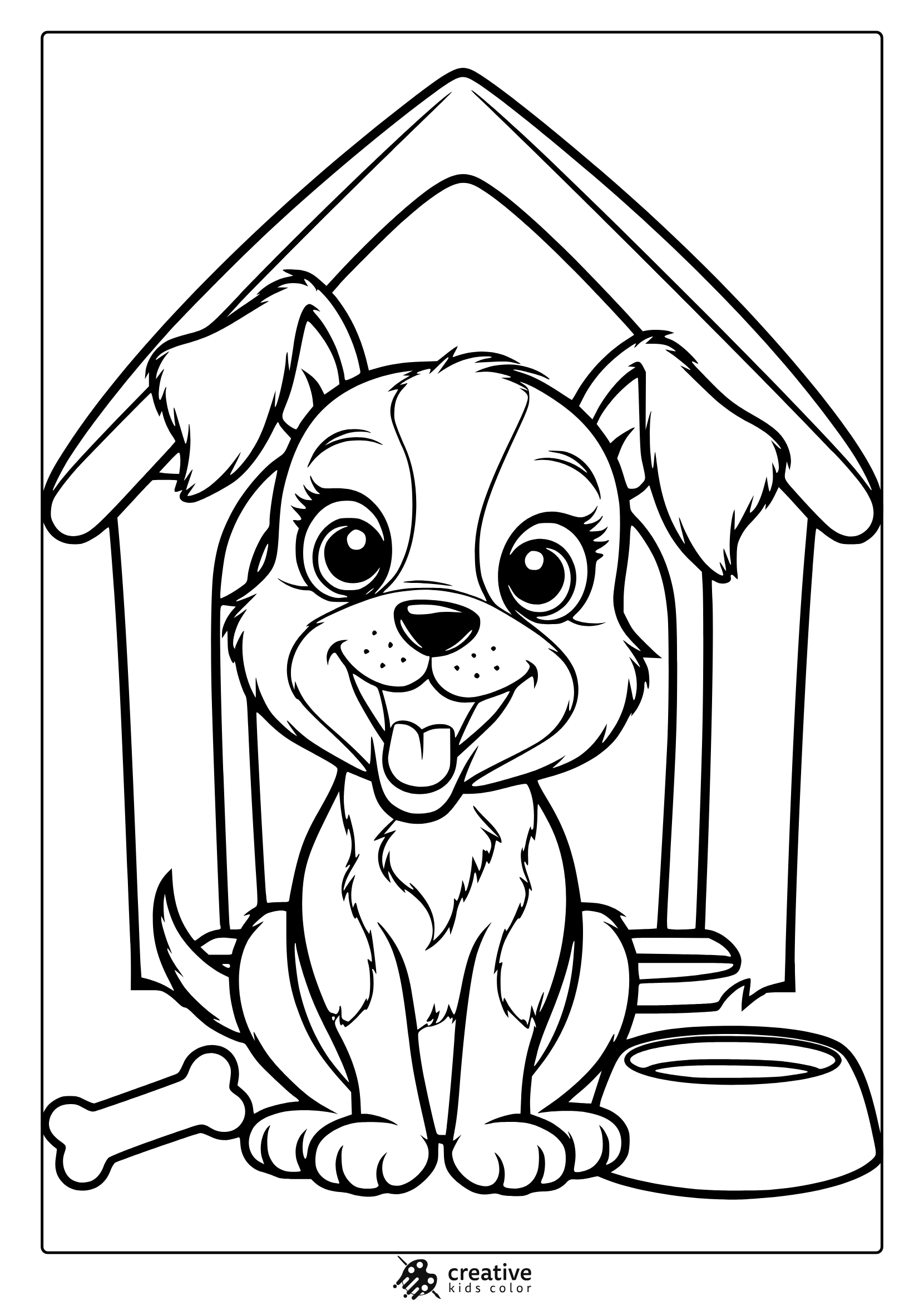 dogs coloring pages
