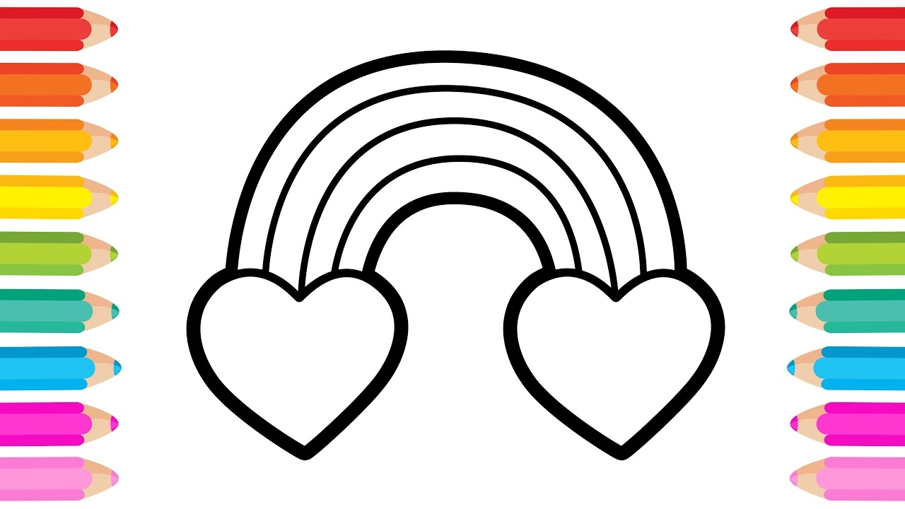 Rainbow Coloring Pages