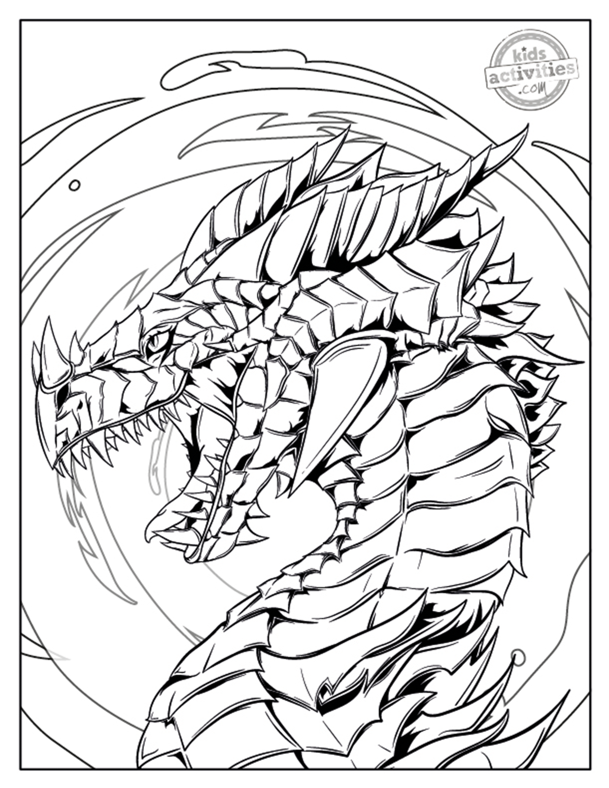 dragon coloring pages printable dragon coloring pages printable
