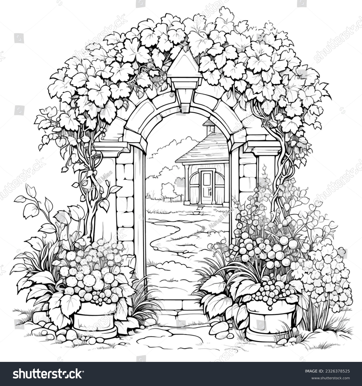 garden coloring pages