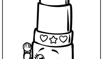 Shopkins Coloring Pages 45 Free Printables 