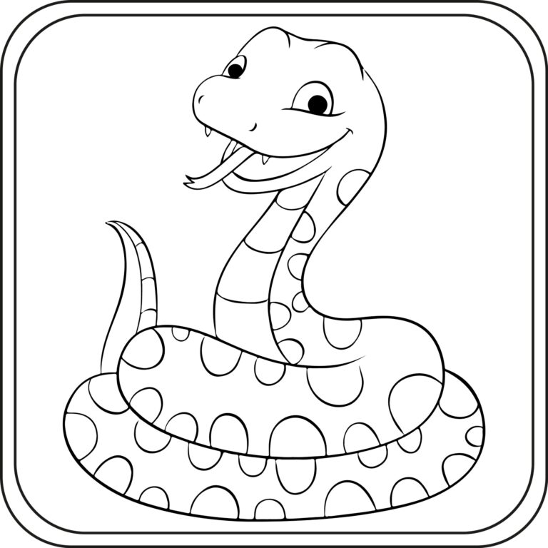 Snake Coloring Pages Preschool Kindergarten First Grade Made By Teachers