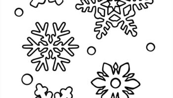 Snowflake Coloring Pages Skip To My Lou