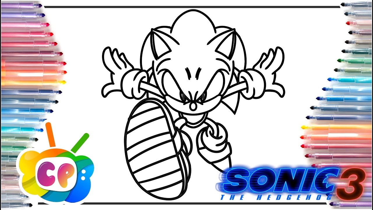 sonic 3 coloring pages sonic 3 coloring pages