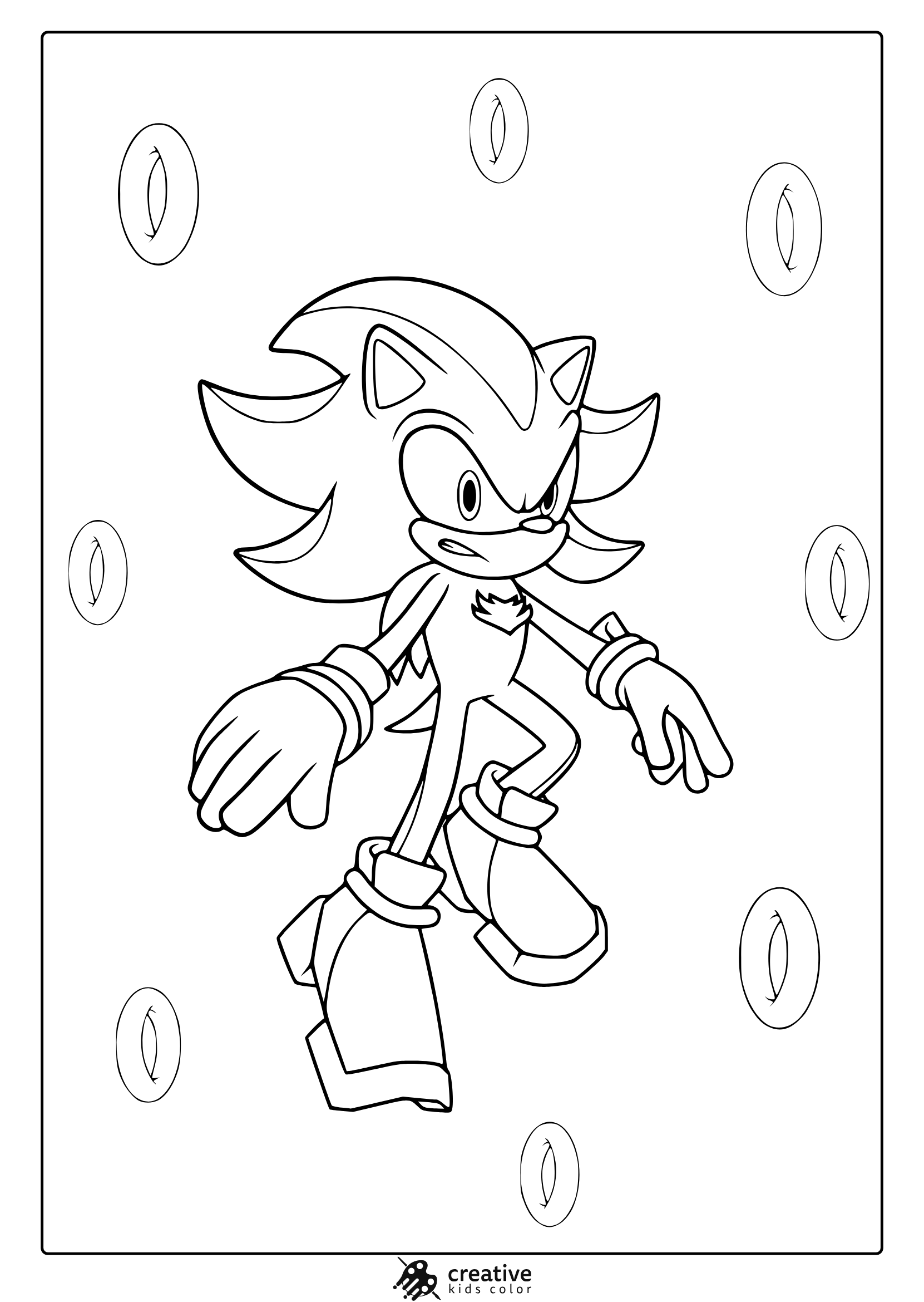 shadow coloring pages