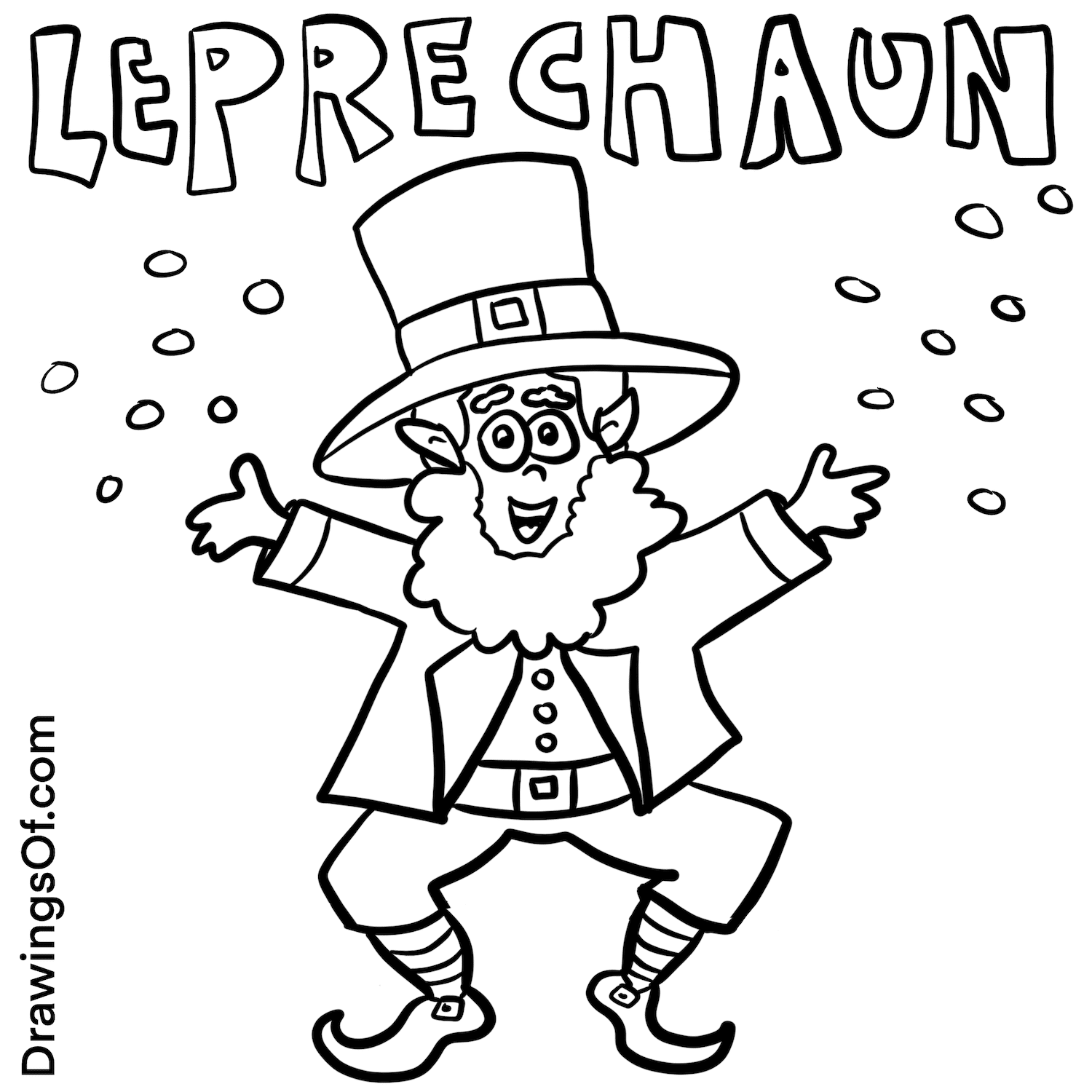 St Patrick s Day Coloring Pages Free Printable Sheets Drawings Of 